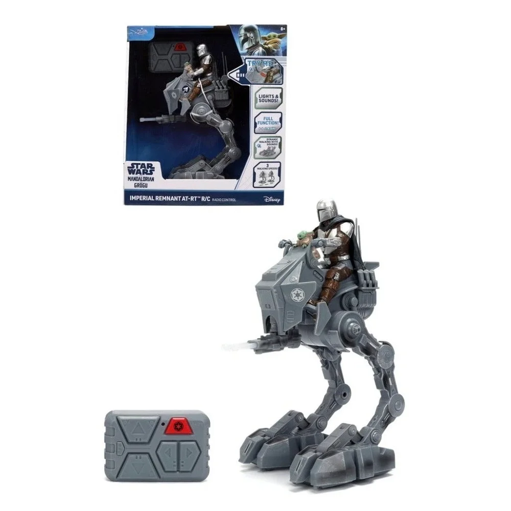 NWB Star Wars Mandalorian & Grogu Imperial Remnant AT-RT Radio Control.